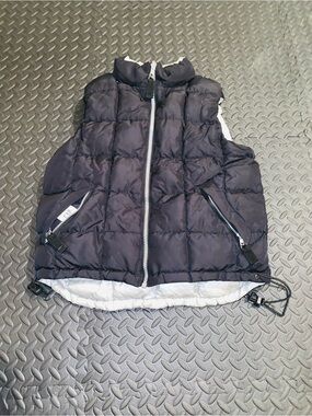 Vintage GAP Black or White Reversible Puffer Vest